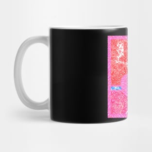 The Valentine Heart Circle Design Mug